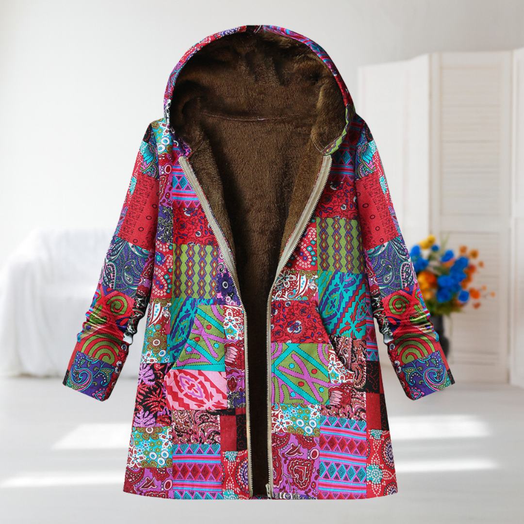 Clara | Cosy Hooded Statement Coat