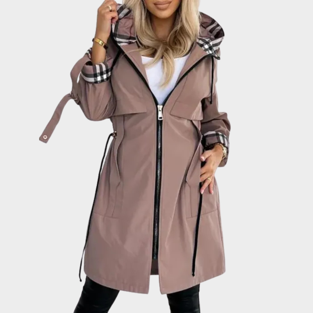 Helena | Zip-Front Coat