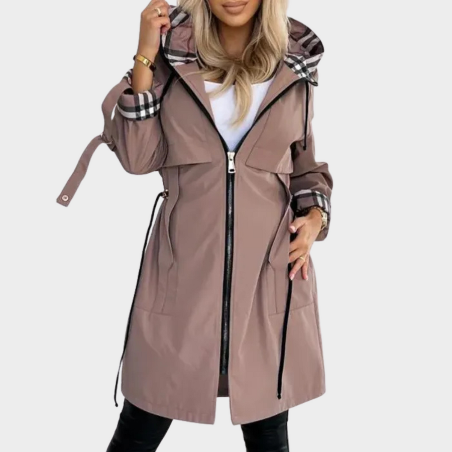 Helena | Zip-Front Coat