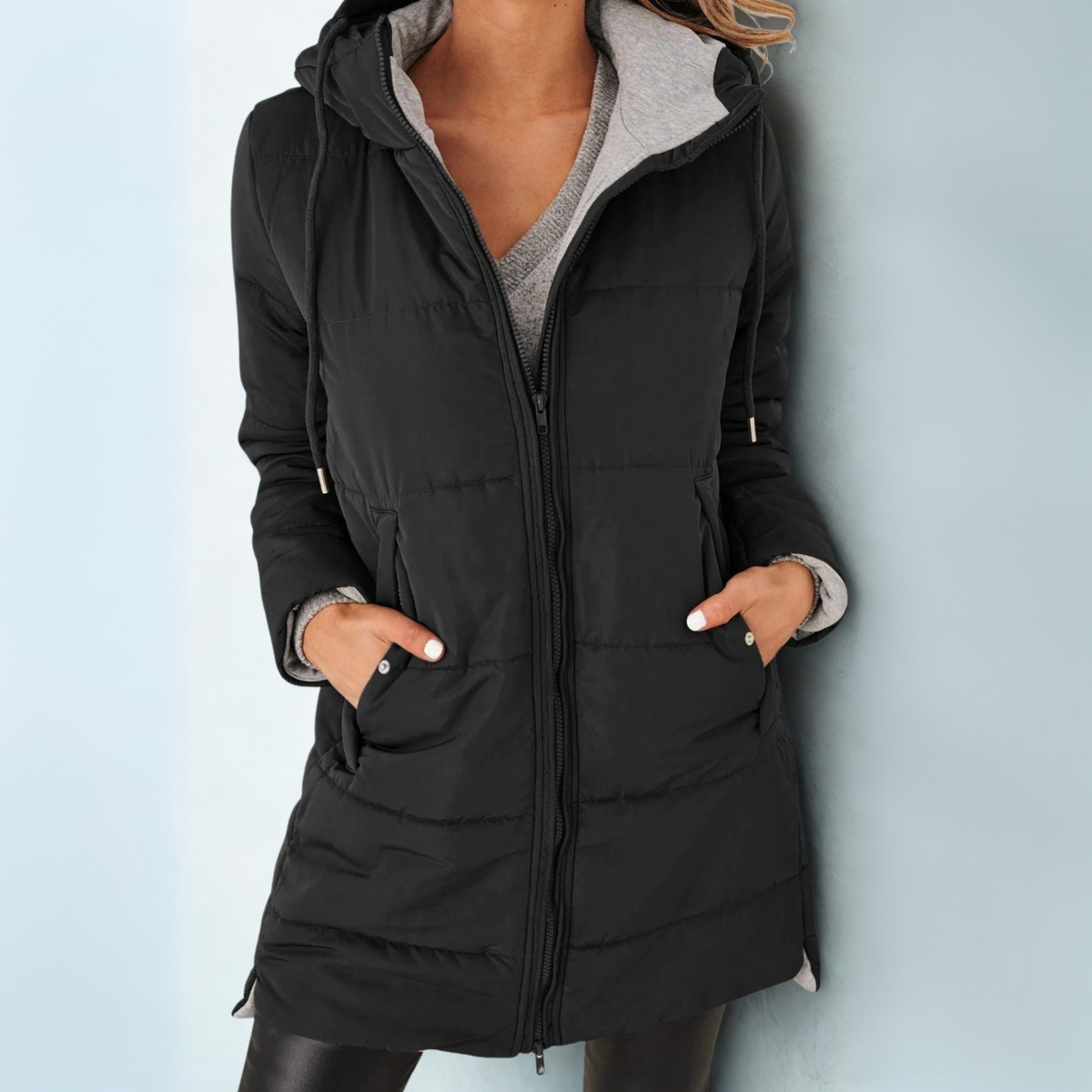 Averly™ | Lightweight Hooded Down Jacket