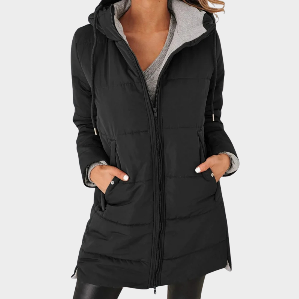 Fiora | Casual Hooded Puffer Jacket