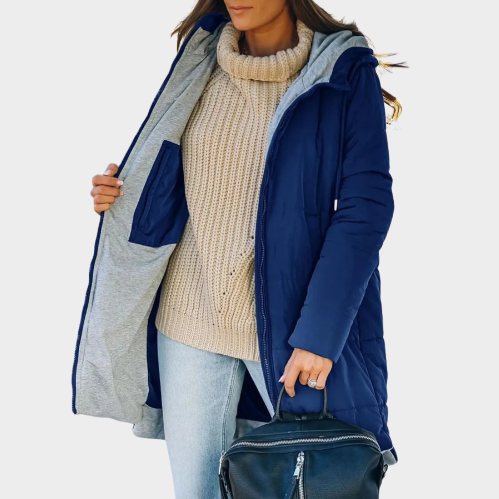 Fiora | Casual Hooded Puffer Jacket
