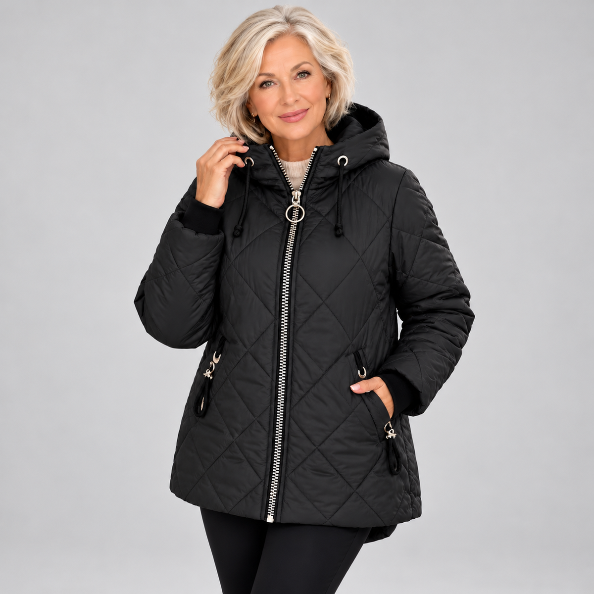 Rolande™ | Hooded Quilted Jacket.