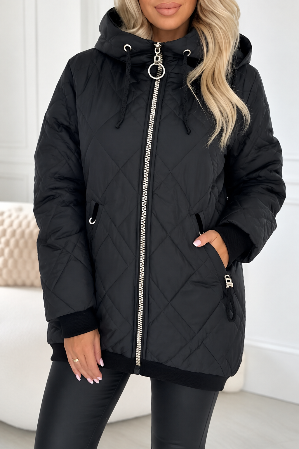Rolande | Lightweight Quilted Hooded Jacket
