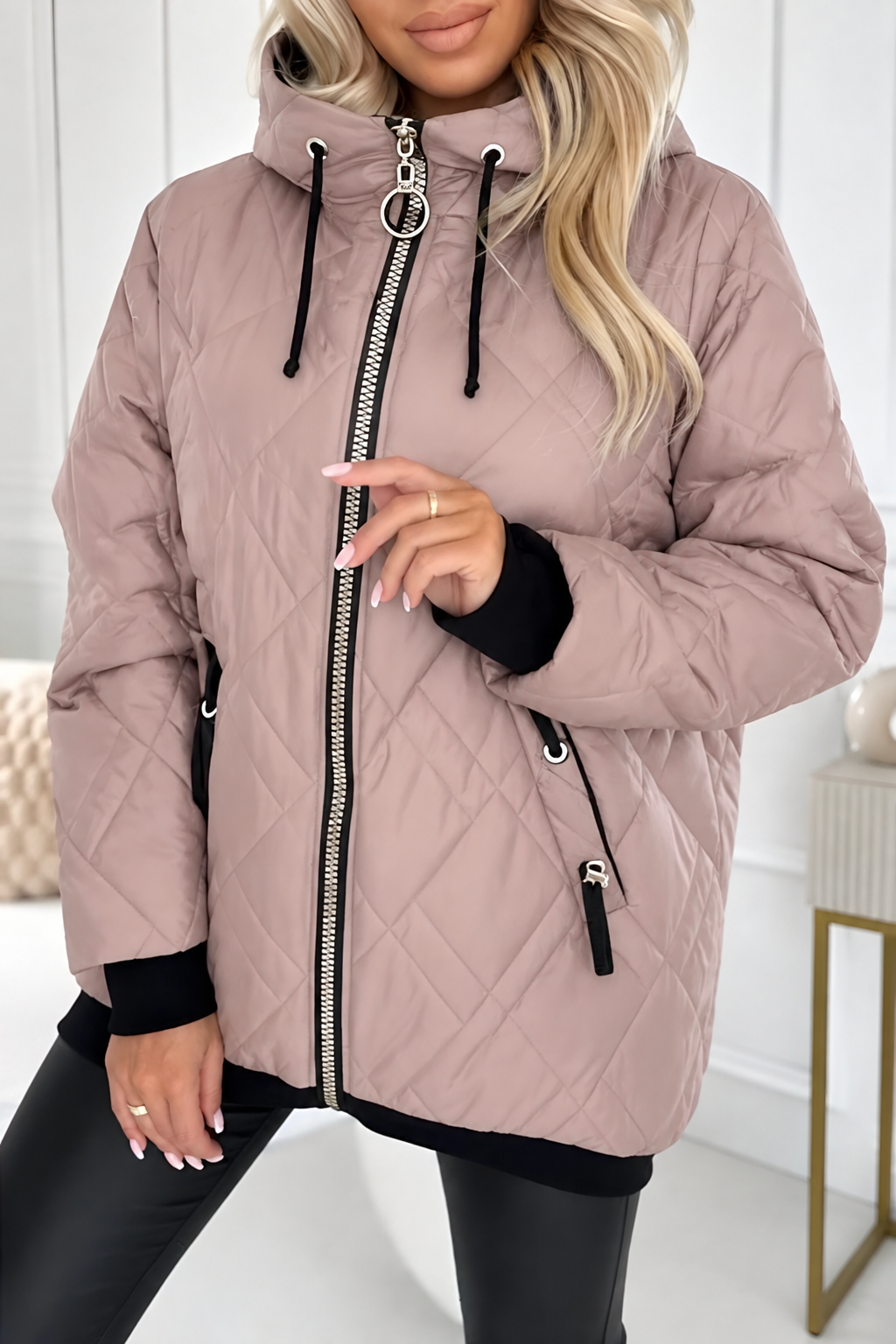Rolande | Lightweight Quilted Hooded Jacket
