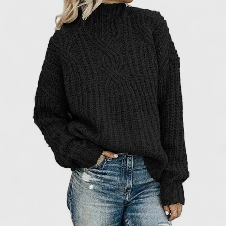 Lerynna | Sophisticated Cable Knit Sweater