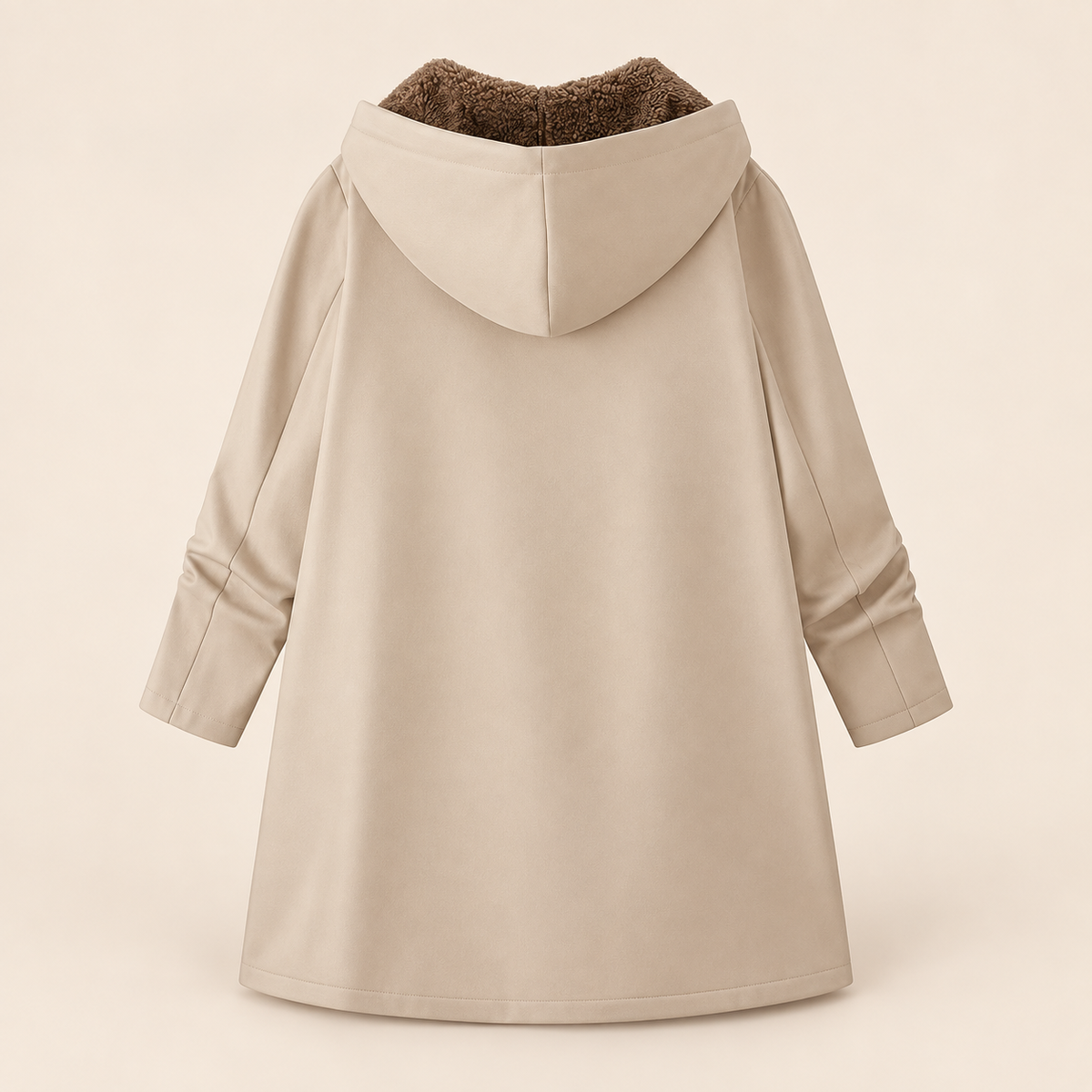 Evelyn™ | Cozy Sherpa-Lined Hooded Coat – Betty & Charlie Toronto