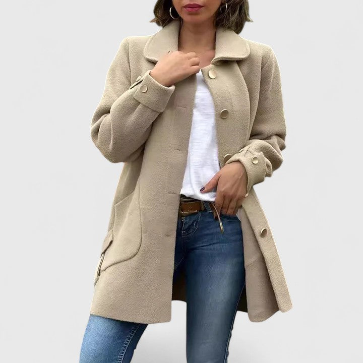 Athy | Timeless Wool-Blend Coat