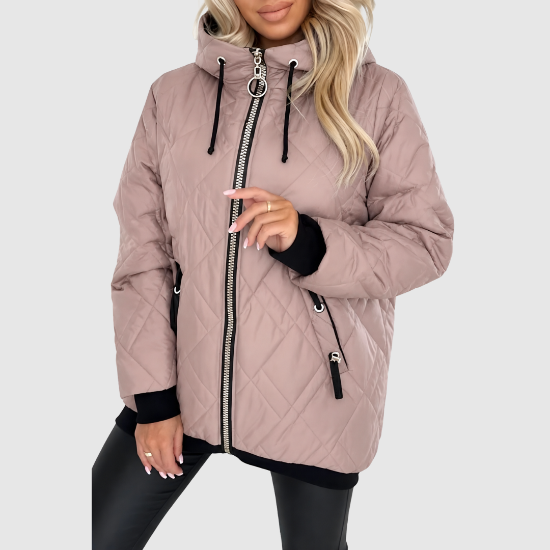 Rolande | Lightweight Quilted Hooded Jacket