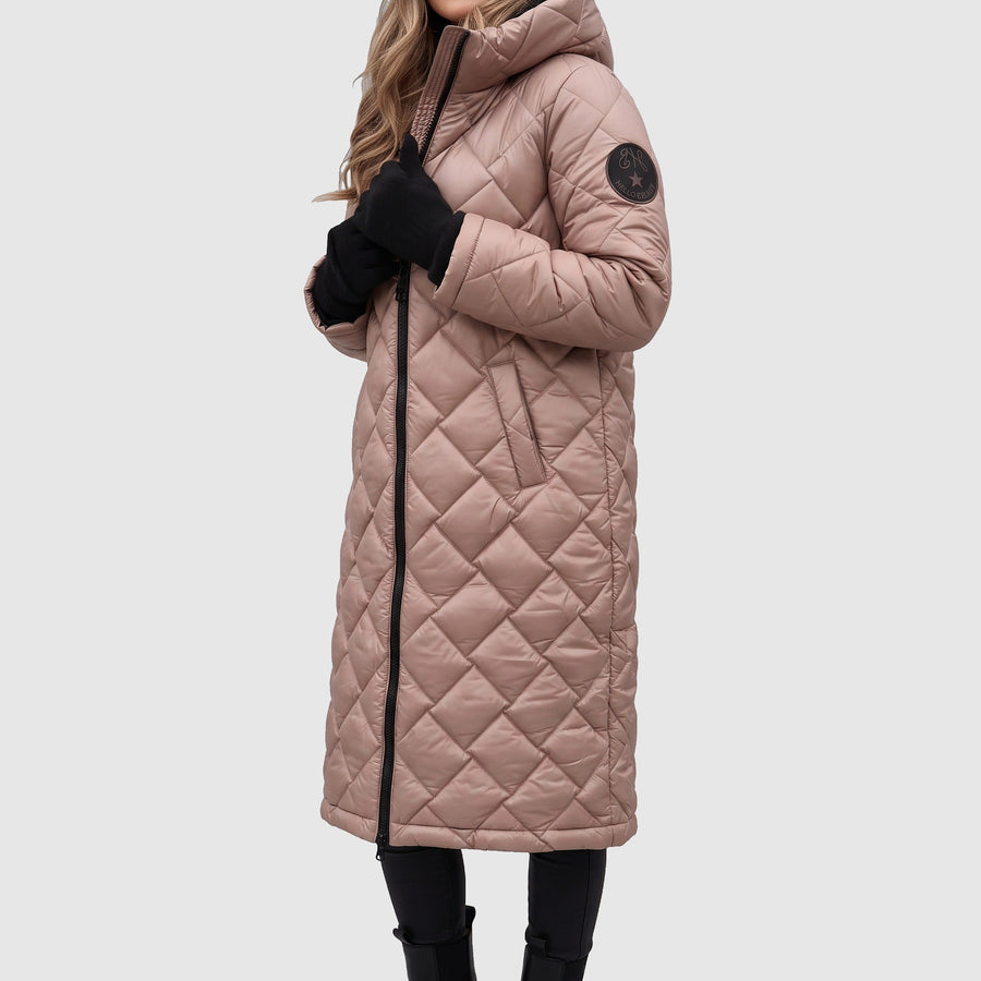 Bogna | Warm Quilted Hooded Jacket