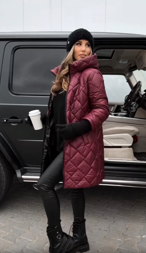 Marlowe™ | Quilted Hooded Jacket