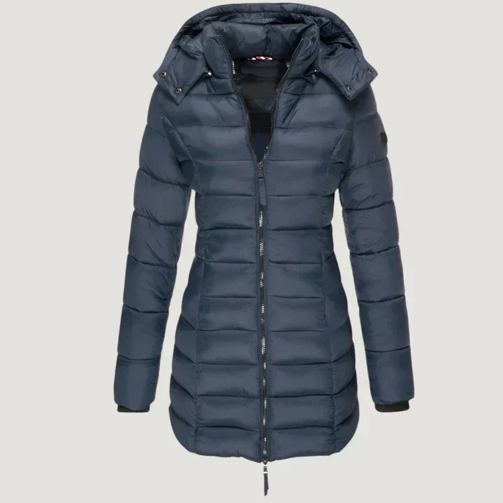 Svea | Long Hooded Winter Jacket