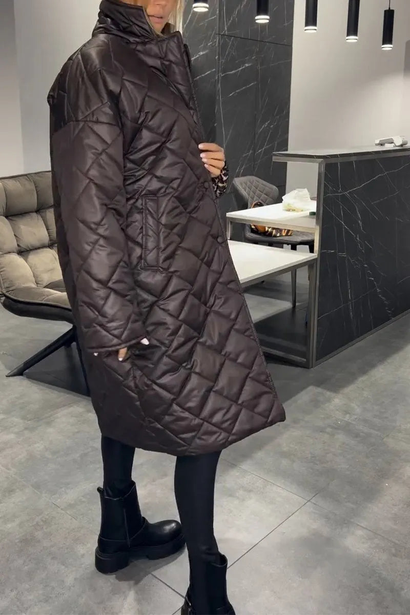 Kendall™ | Quilted Mid Coat